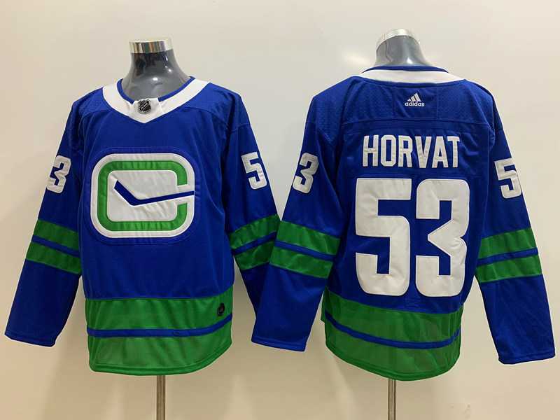 Canucks 53 Bo Horvat Blue Adidas Jersey,We sell and wholesale Canucks 53 Bo Horvat Blue Adidas Jersey on line form chian!